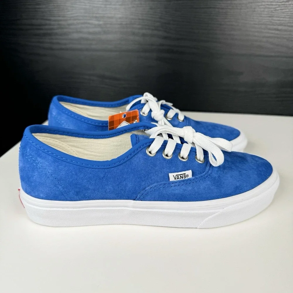Vans Suede Blue 721356 Scotchgard 3M Size Men 5.5 / Woman 7 - NEW